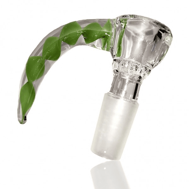 Calvo Glass Quemador cuerno - Macho 14mm 6