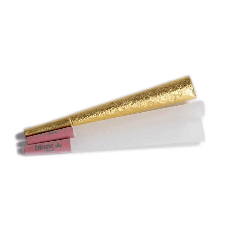 Shine®​ 24K Cono de Oro King Size + 2 Conos Blaze hemp 2