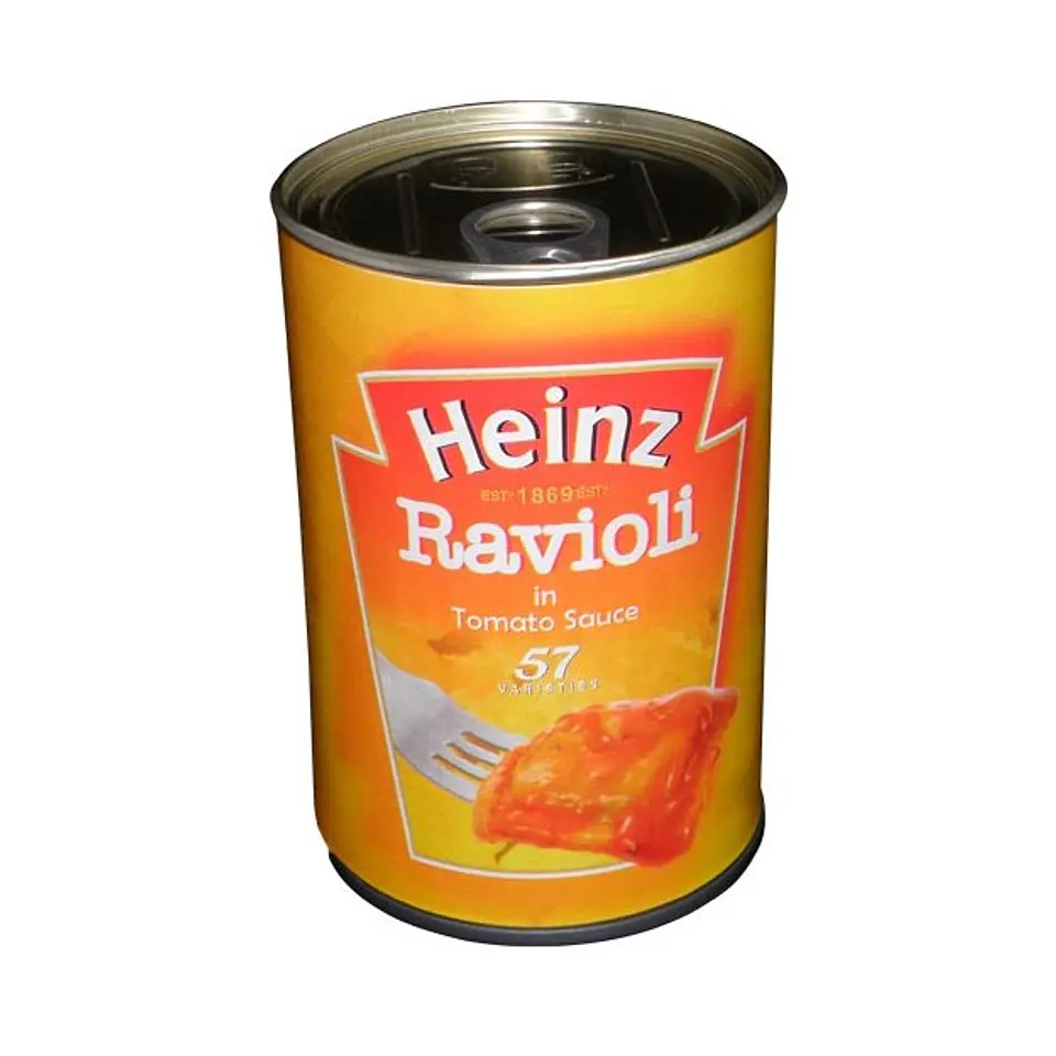 Latas de Ocultación - Distintas comidas 1