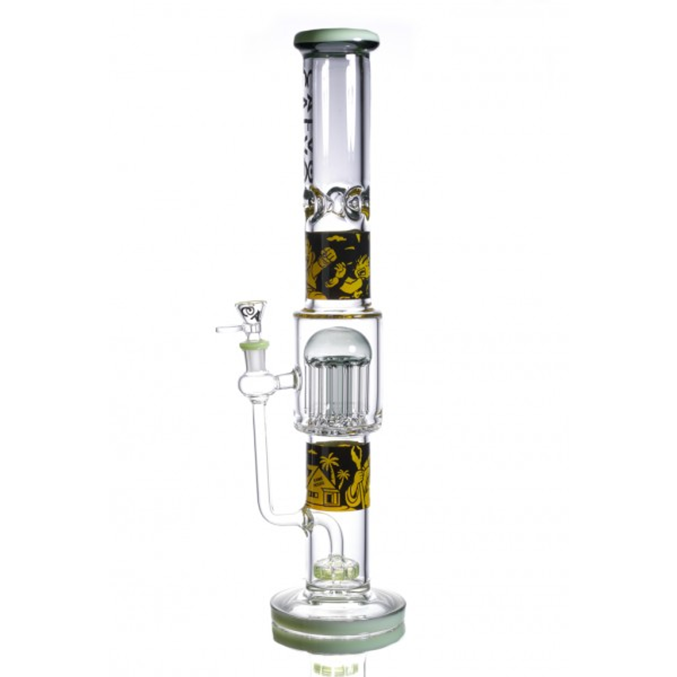 Calvo Glass Bong Tree Perc Dragon Ball 43cm 1