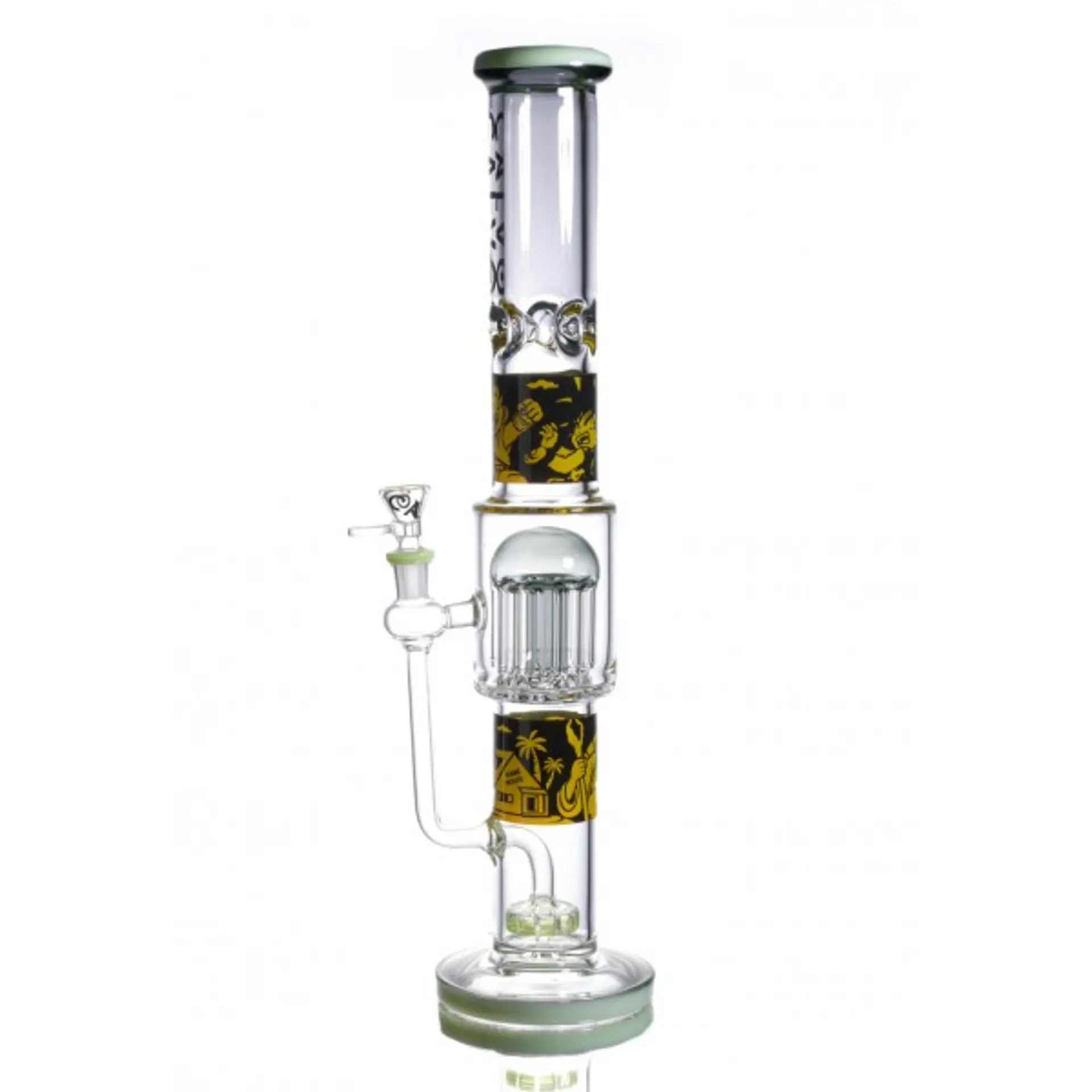 Calvo Glass Bong Tree Perc Dragon Ball 43cm 1