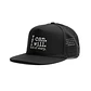 Trucker Cap Funbox Flat Micro I Can I Will White - thumbnail 1