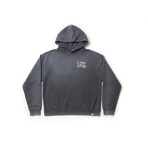 Sweat Hood Funbox I Can I Will Whashed