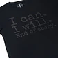 T-Shirt Funbox I Can I Will Black - thumbnail 3