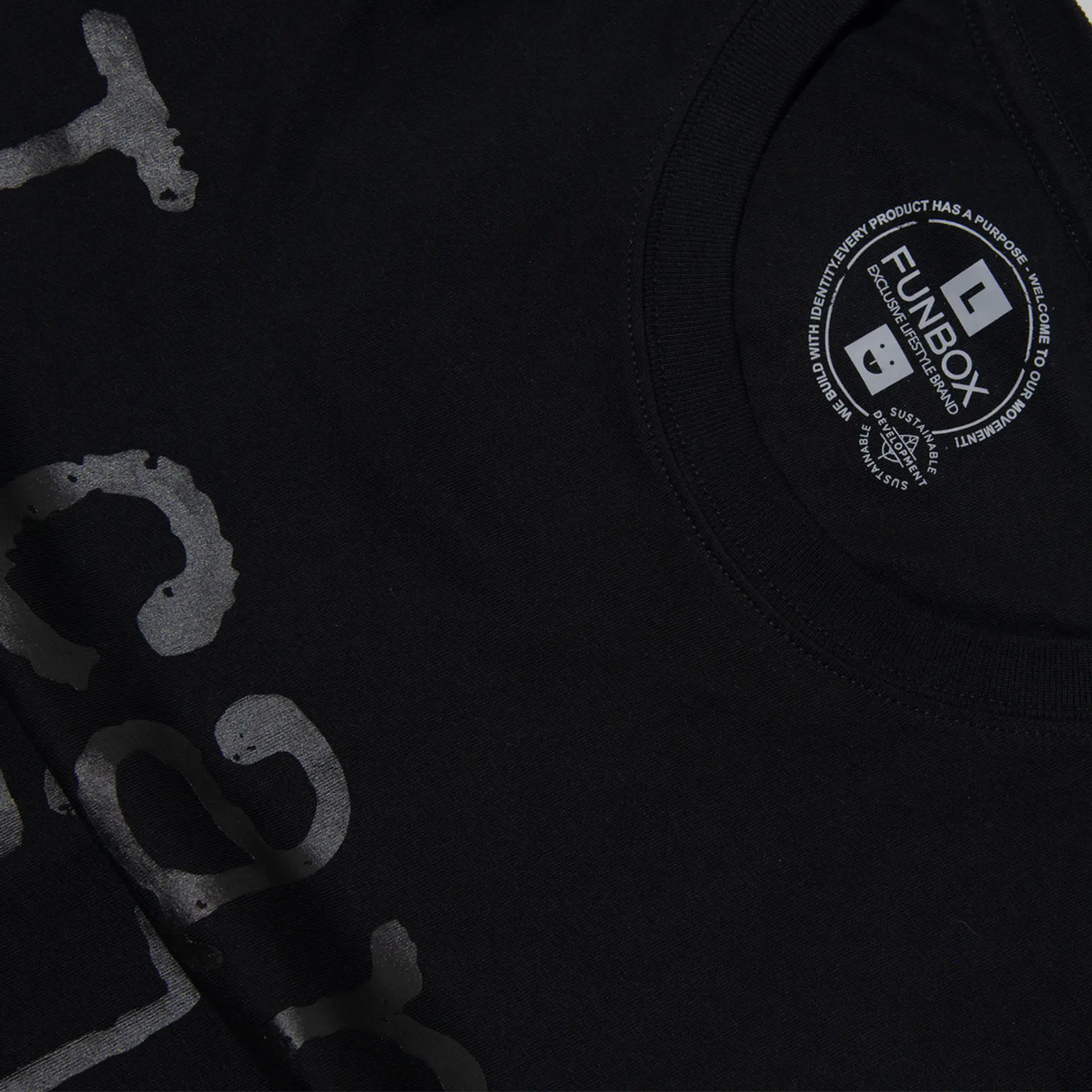T-Shirt Funbox I Can I Will Black 4
