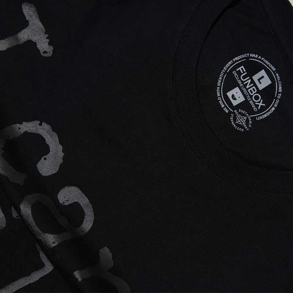 T-Shirt Funbox I Can I Will Black 4
