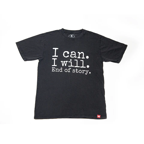 T-Shirt Funbox I Can I Will Washed