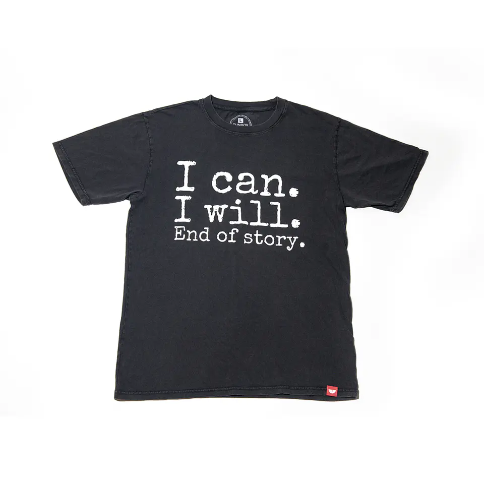 T-Shirt Funbox I Can I Will Washed 1