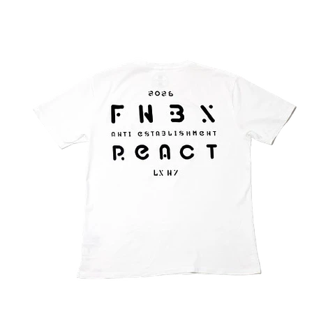 T-Shirt Funbox Anti Establishment React