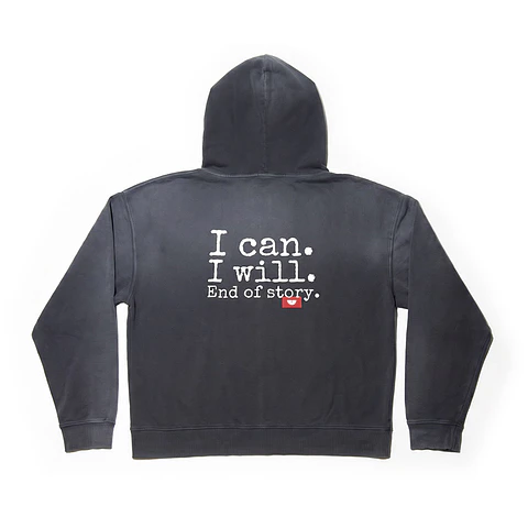 Sweat Hood Funbox I Can I Will Whashed
