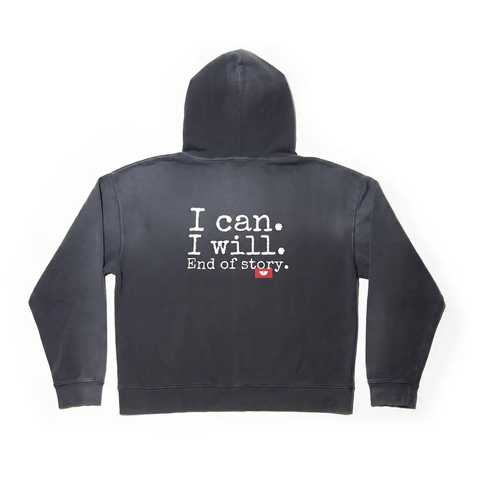 Sweat Hood Funbox I Can I Will Whashed 1