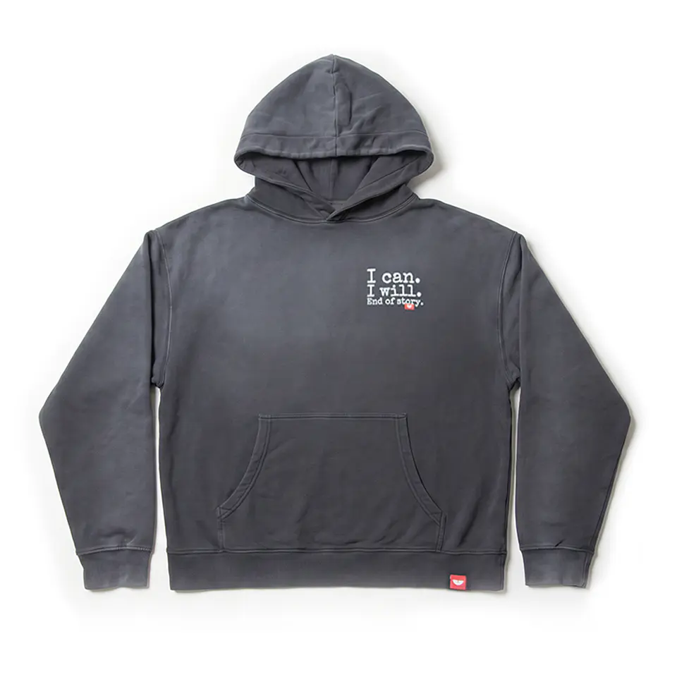 Sweat Hood Funbox I Can I Will Whashed 2