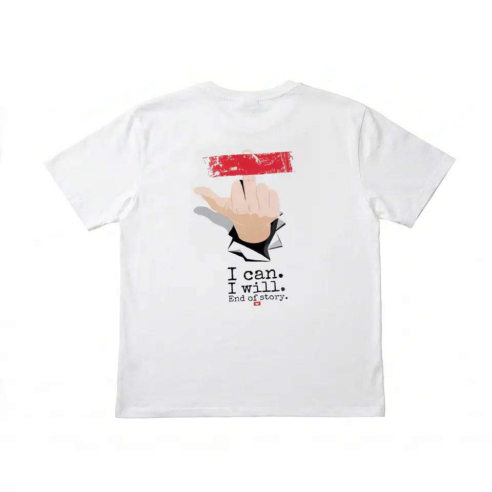 T-Shirt Funbox I Can I Will Finger 1