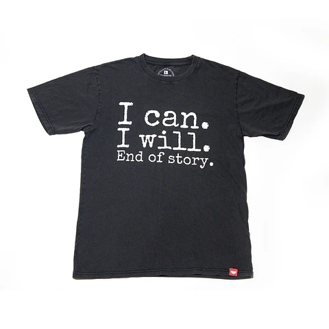 T-Shirt Funbox I Can I Will Washed
