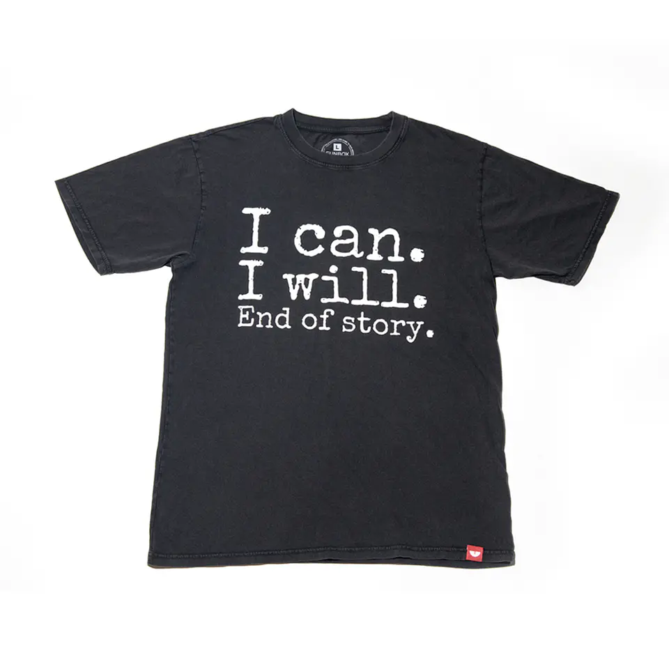 T-Shirt Funbox I Can I Will Washed 1