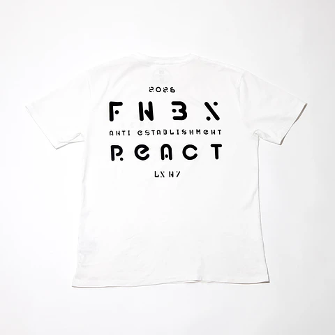 T-Shirt Funbox Anti Establishment React