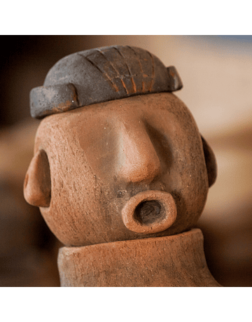 Mapuche Family made with Marchigüe Clay