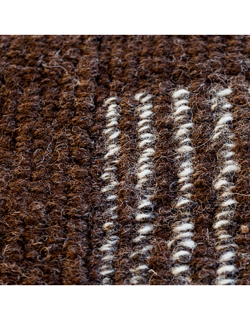 Brown Modular Rug