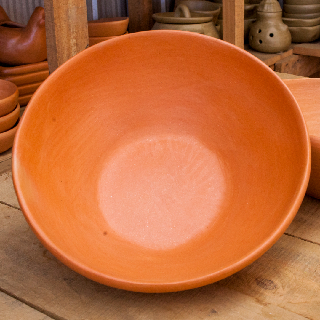 Piatto Rotondo Grande in Ceramica di Pañul
