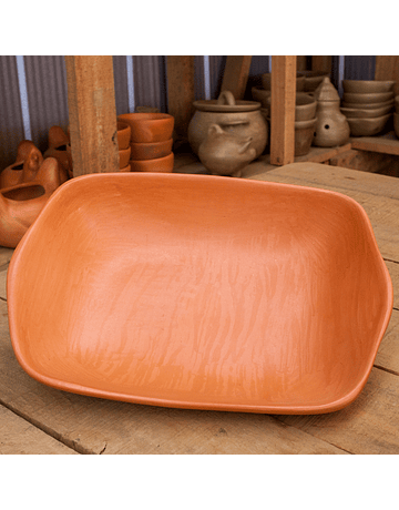 Pañul Ceramic High Rectangular Dish