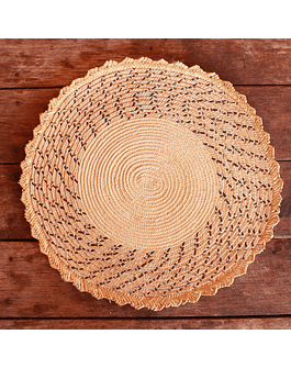 Round with Lace Placemat