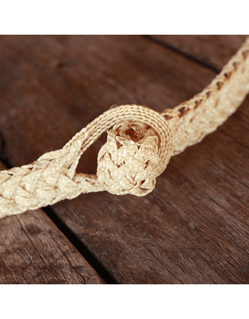 Natural Braided Belt