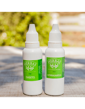 Phytotherapy Drops Pack. Diabetes and Antirheumatic