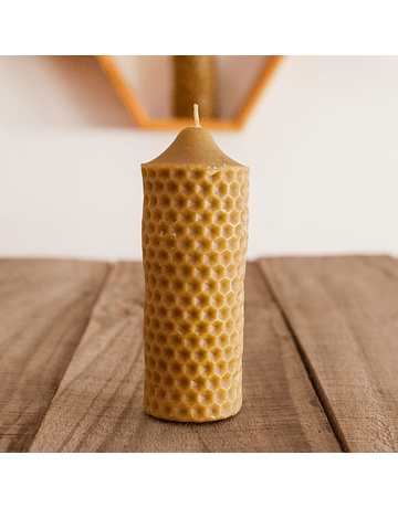 Monimony Virgin Wax Polygonal Candle