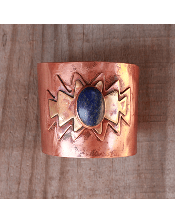 Lapis Lazuli Copper Bracelet