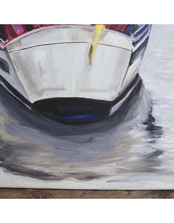 Lenga Caleta Boat Painting