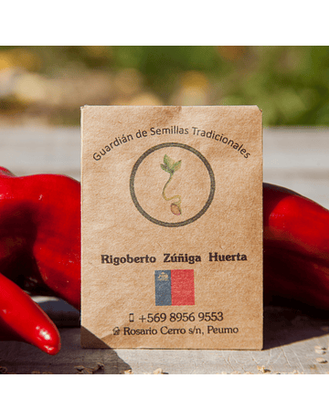 Italian Long Pepper Seed Packet