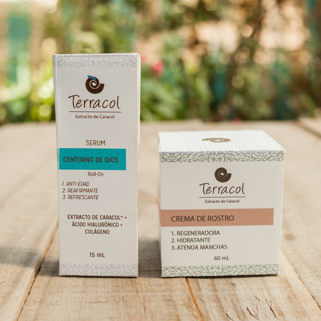 Terracol Face Cream and Eye Contour Serum Pack