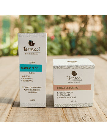 Terracol Face Cream and Eye Contour Serum Pack