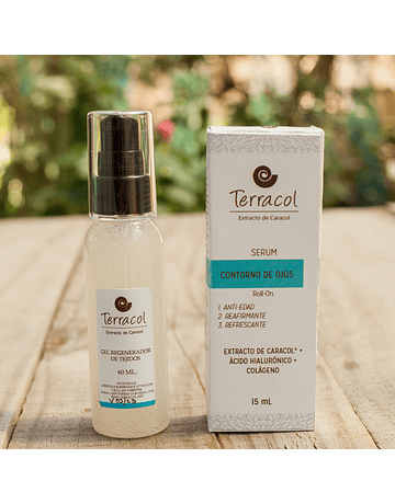 Terracol Tissue Regenerating Gel and Eye Contour Serum Pack