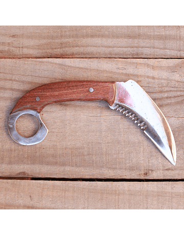 Cuchillo Karambit Acero Inoxidable 