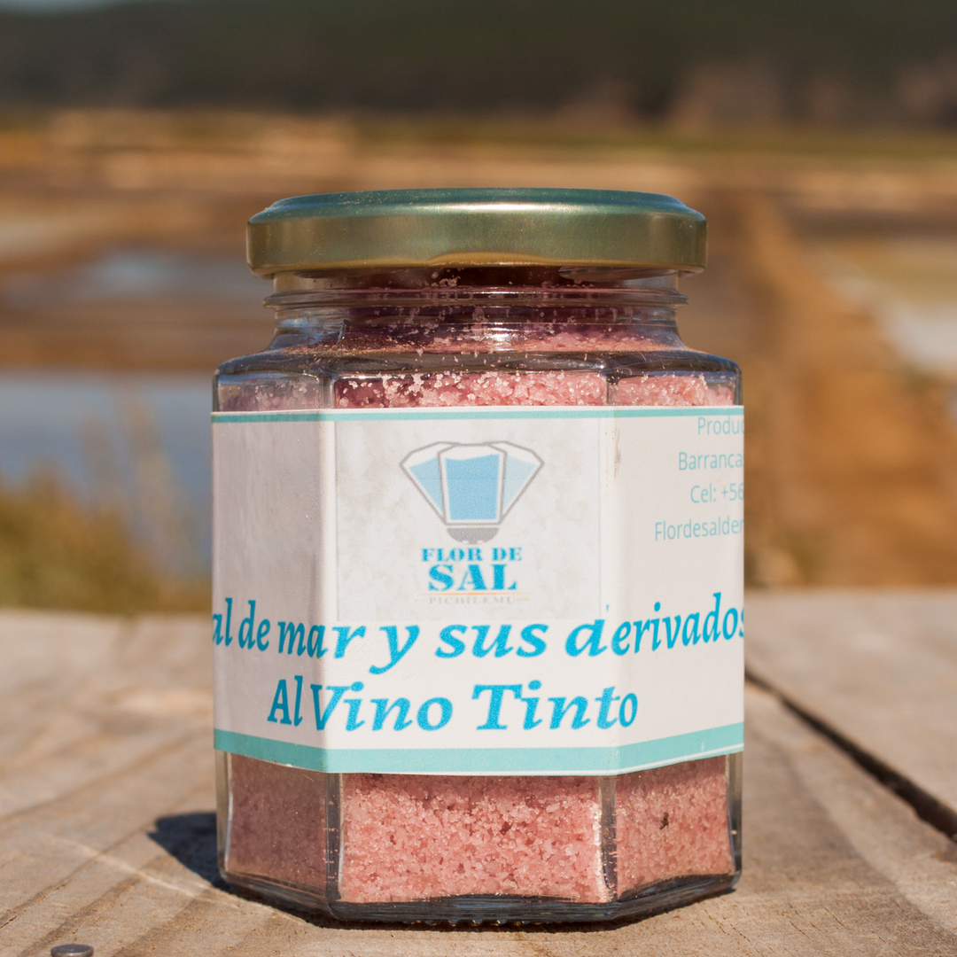 Salt with Red Wine Barrancas
