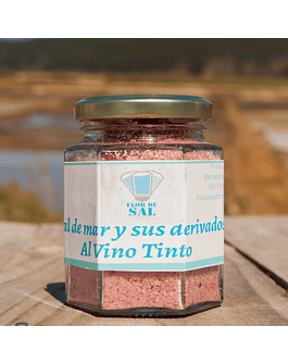 Salt with Red Wine Barrancas