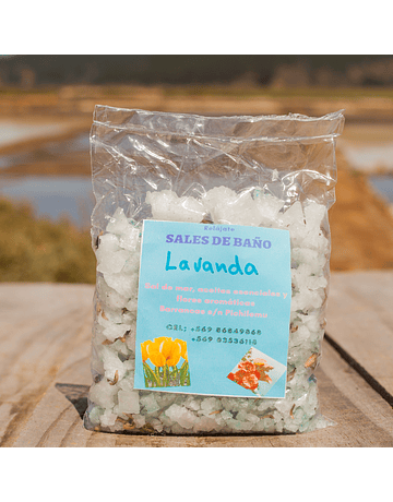 Bath Salt with Lavender Barrancas