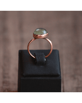 Copper Tourmalined Quartz Ring