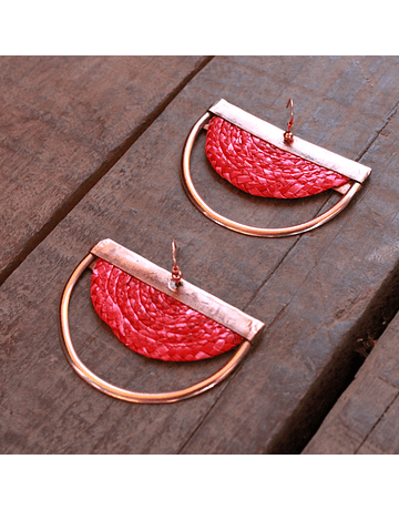 Copper Red Theatine Hoops