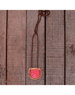 Copper Red Theatine Necklace
