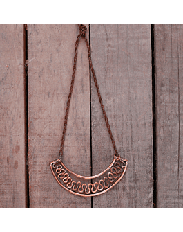 Copper Tiara Necklace