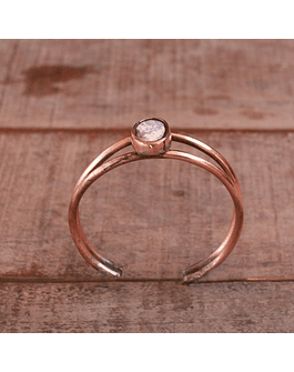 Copper Carnelian Bracelet