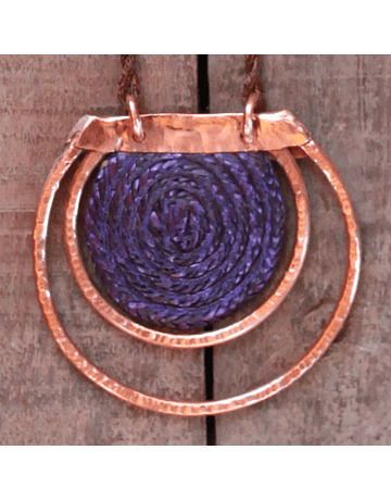 Copper Purple Theatina Necklace