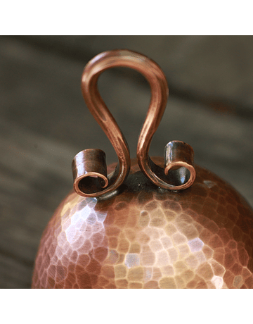 Set 3 Hammered Copper Bells