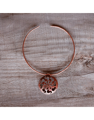 Collar Sol de Mar Cobre