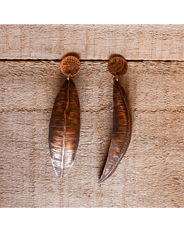 Palqui Copper Earrings