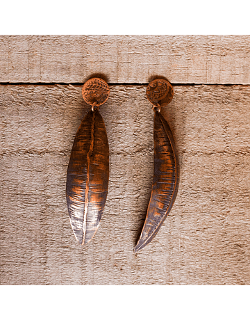 Palqui Copper Earrings