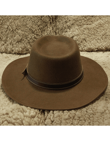 Cappello Australiano in Panno di Lana Talpa