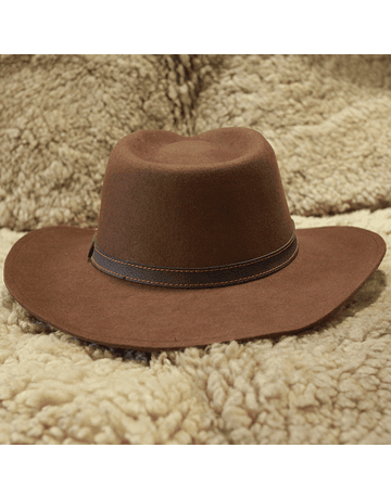 Indiana Jones Hat Wool Cloth